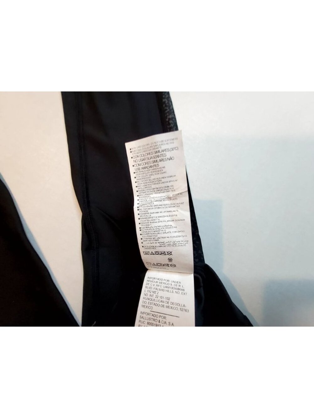 Under Armour Womens High-Rise Compression Ankle Legging XS Black Polyester Blend - Picture 13 of 13